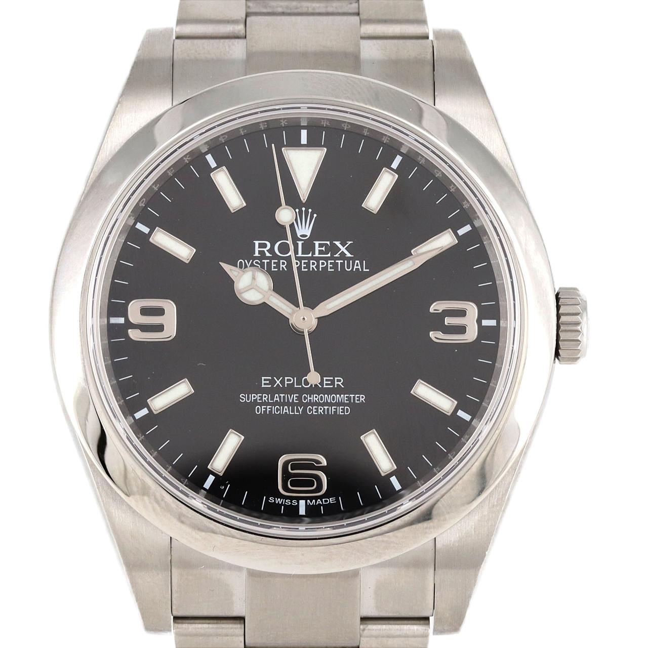 ROLEX Explorer I 214270. SS Automatic random number