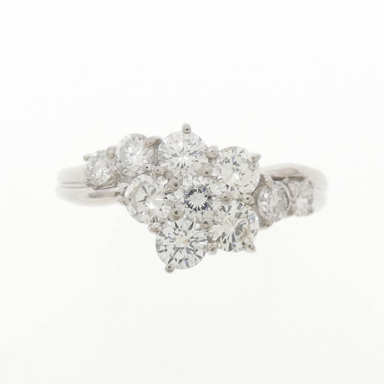 PT900 ダイヤモンド リング 1.01CT