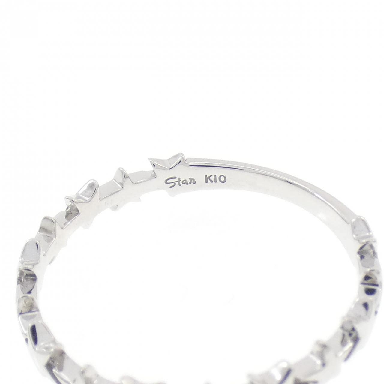 スタージュエリー K10WG リング