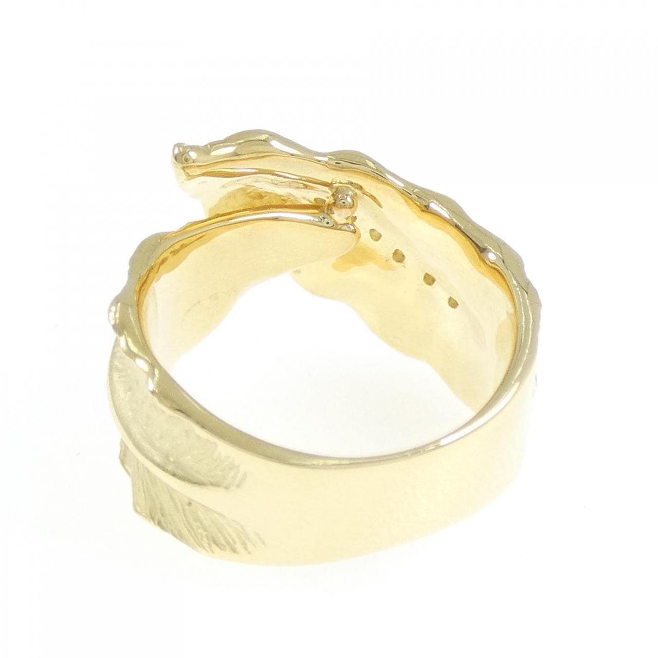 K18YG ダイヤモンド リング 0.06CT