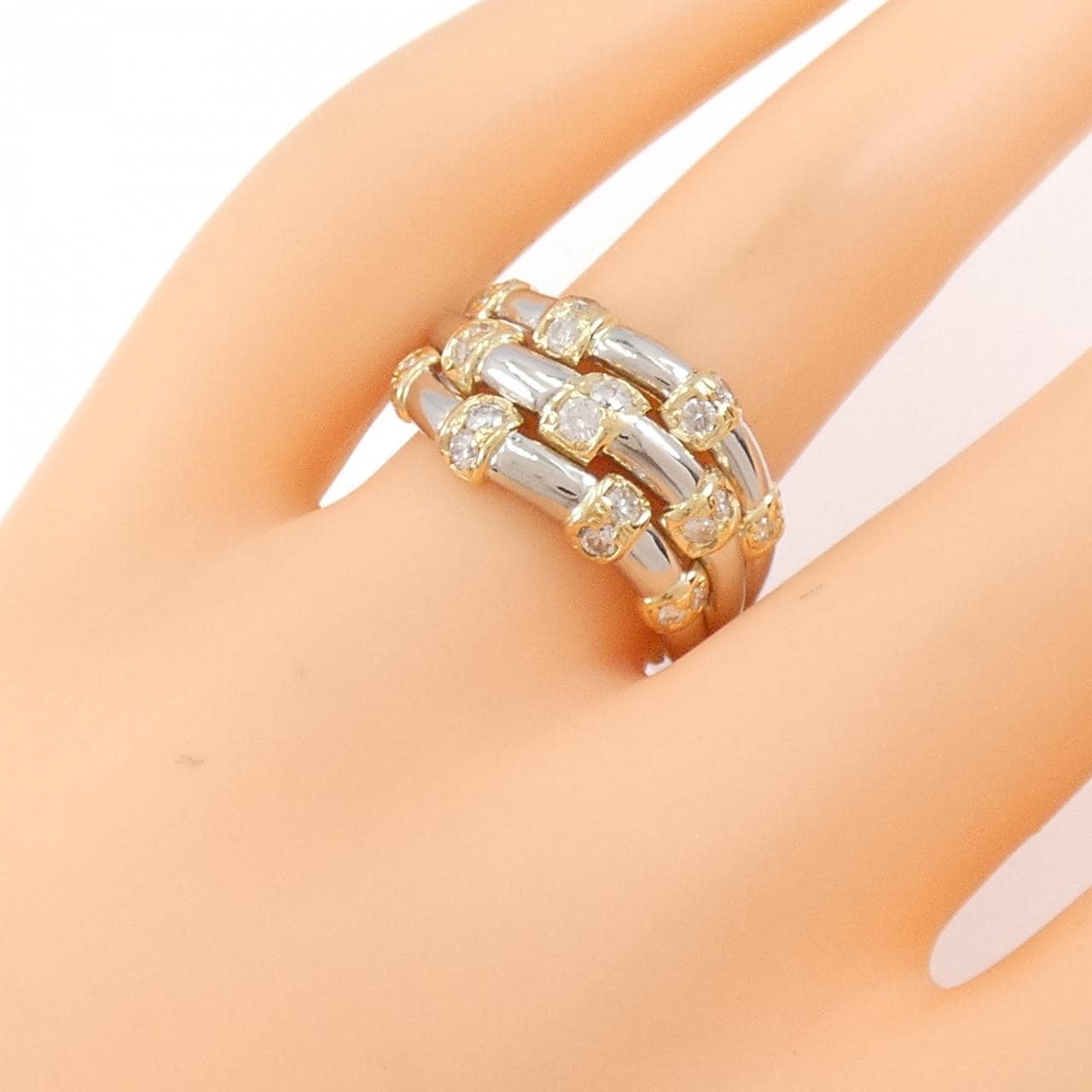PT900/750 ダイヤモンド リング 0.43CT