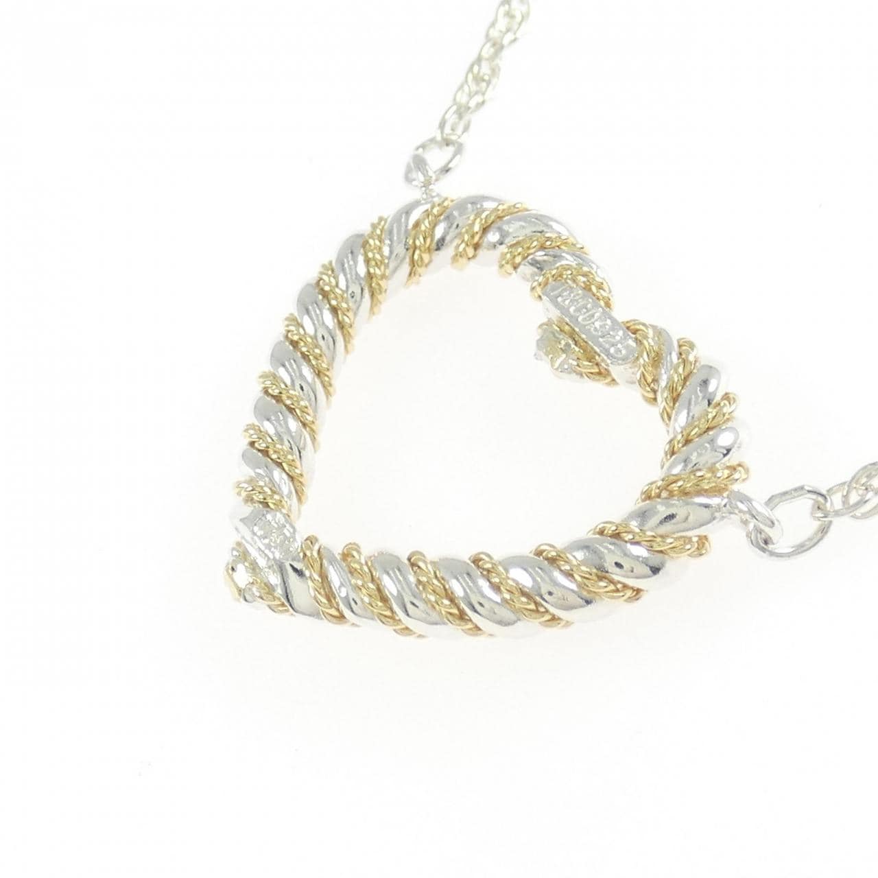 【ヴィンテージ】ティファニー 925/750YG ネックレス