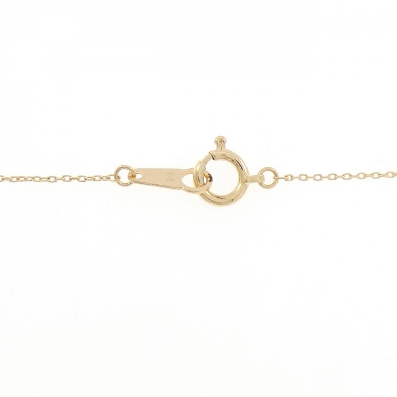 K18YG ダイヤモンド ネックレス 0.10CT
