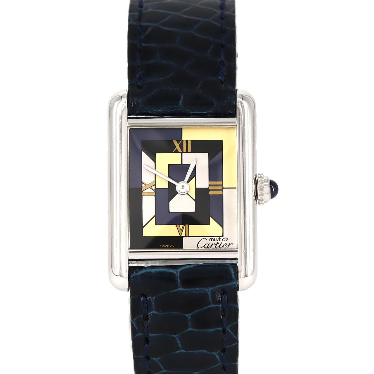 カルティエ マストタンクSM･アールデコ LIMITED W1008195 シルバー クォーツ