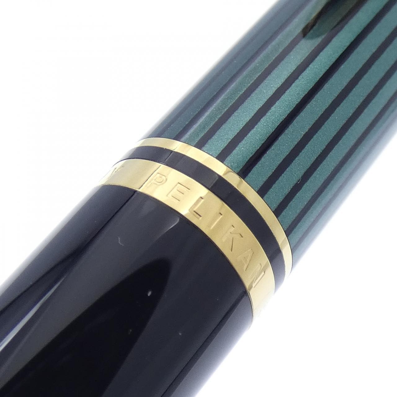 ペリカン スーベレーンK400グリーンストライプ ボールペン