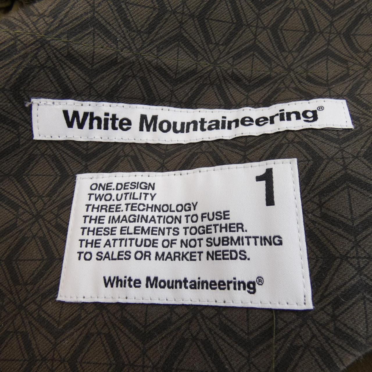 ホワイトマウンテニアリング WHITE MOUNTAINEERING WM2073402 パンツ