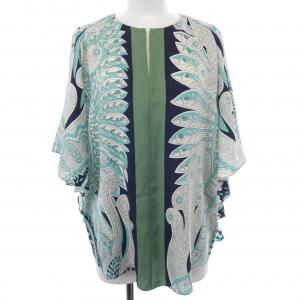 エルメス HERMES LE JARDIN MAHARANI *76-7608 ツイルレーヌ トップス