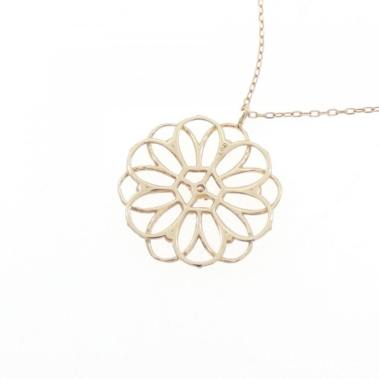 K10PG ダイヤモンド ネックレス 0.01CT