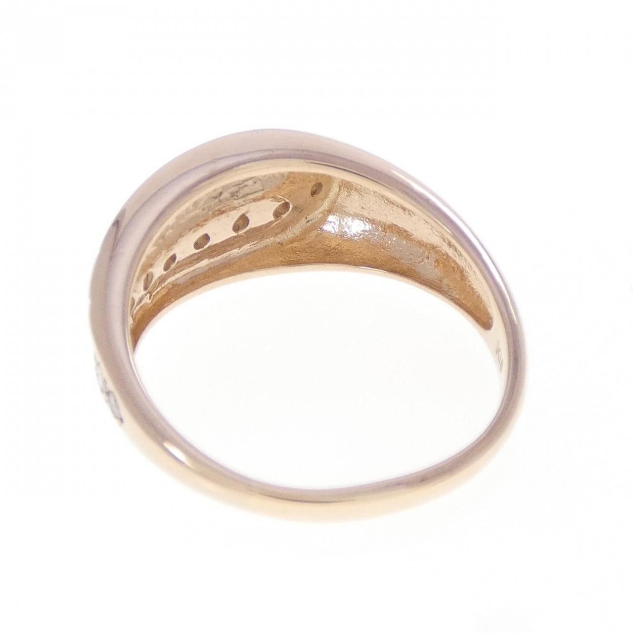 K18PG ダイヤモンド リング 0.30CT
