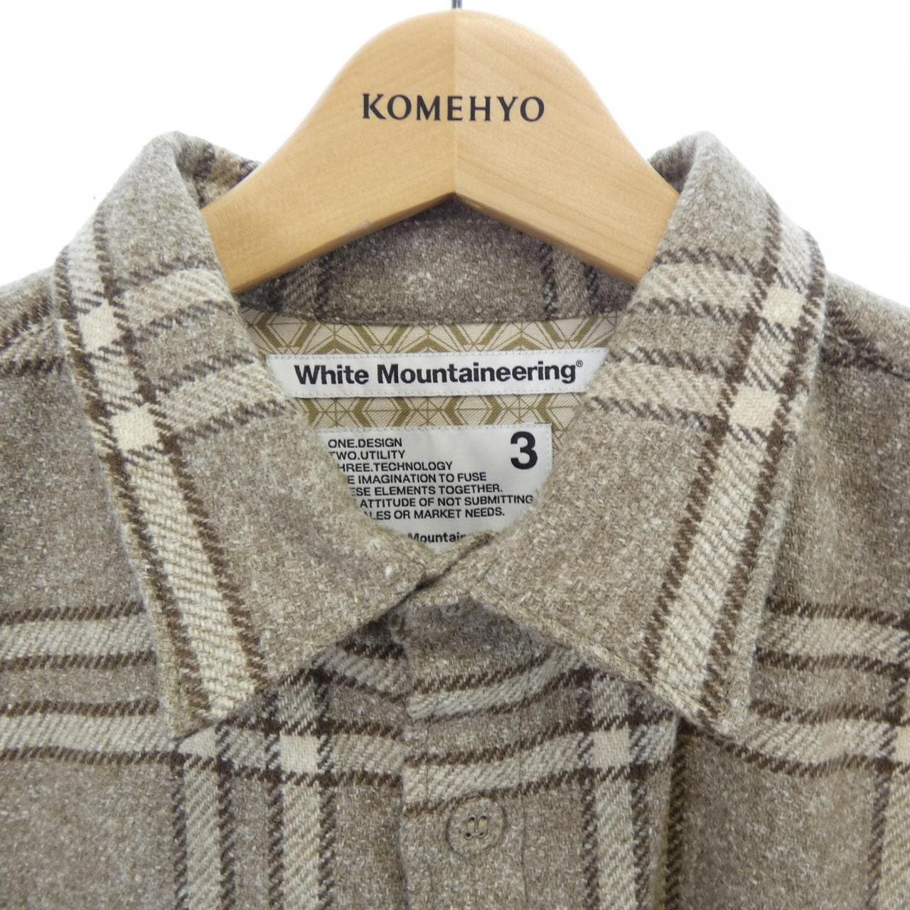 ホワイトマウンテニアリング WHITE MOUNTAINEERING シャツ