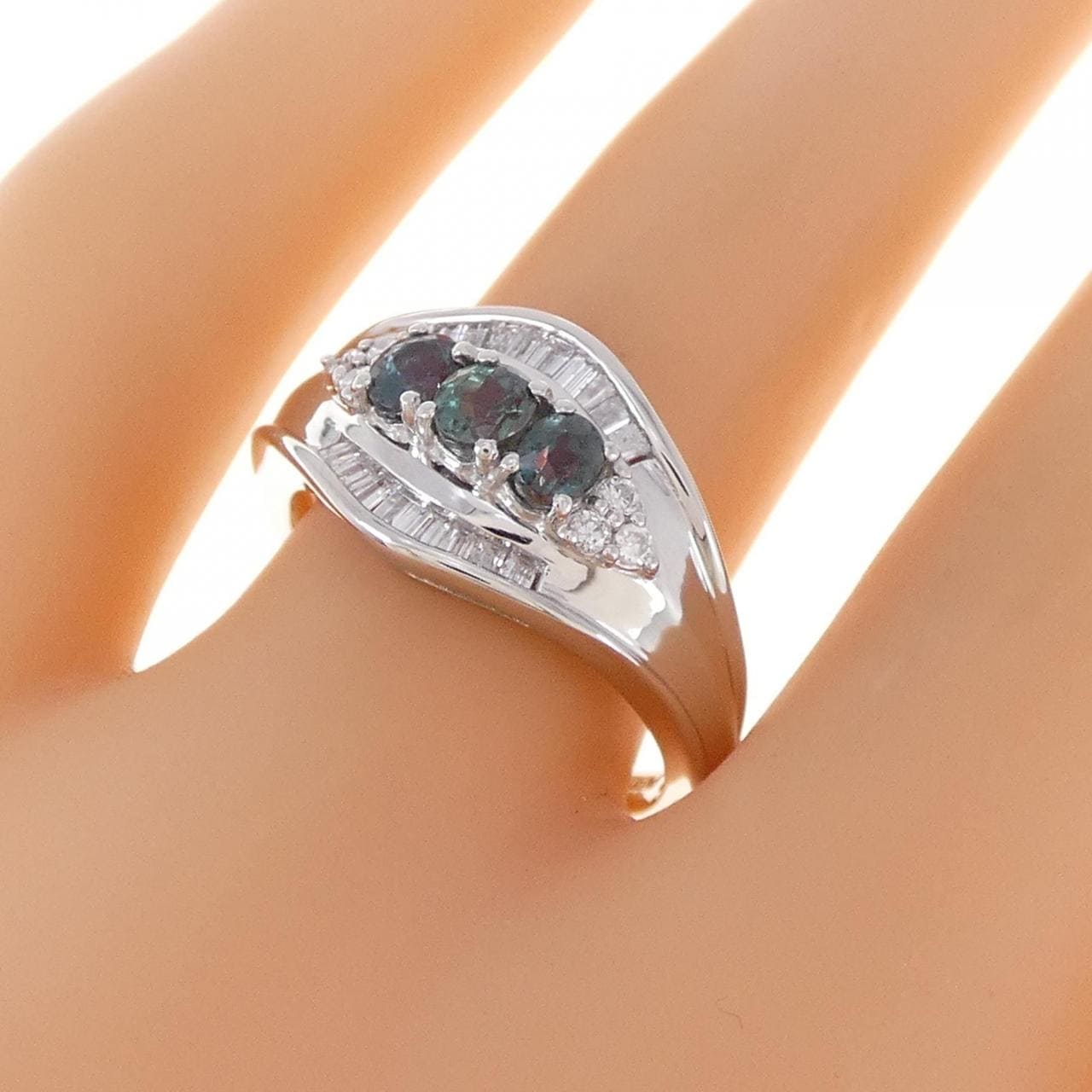 コメ兵｜PT アレキサンドライト リング 0.68CT｜ジュエリー｜リング ...