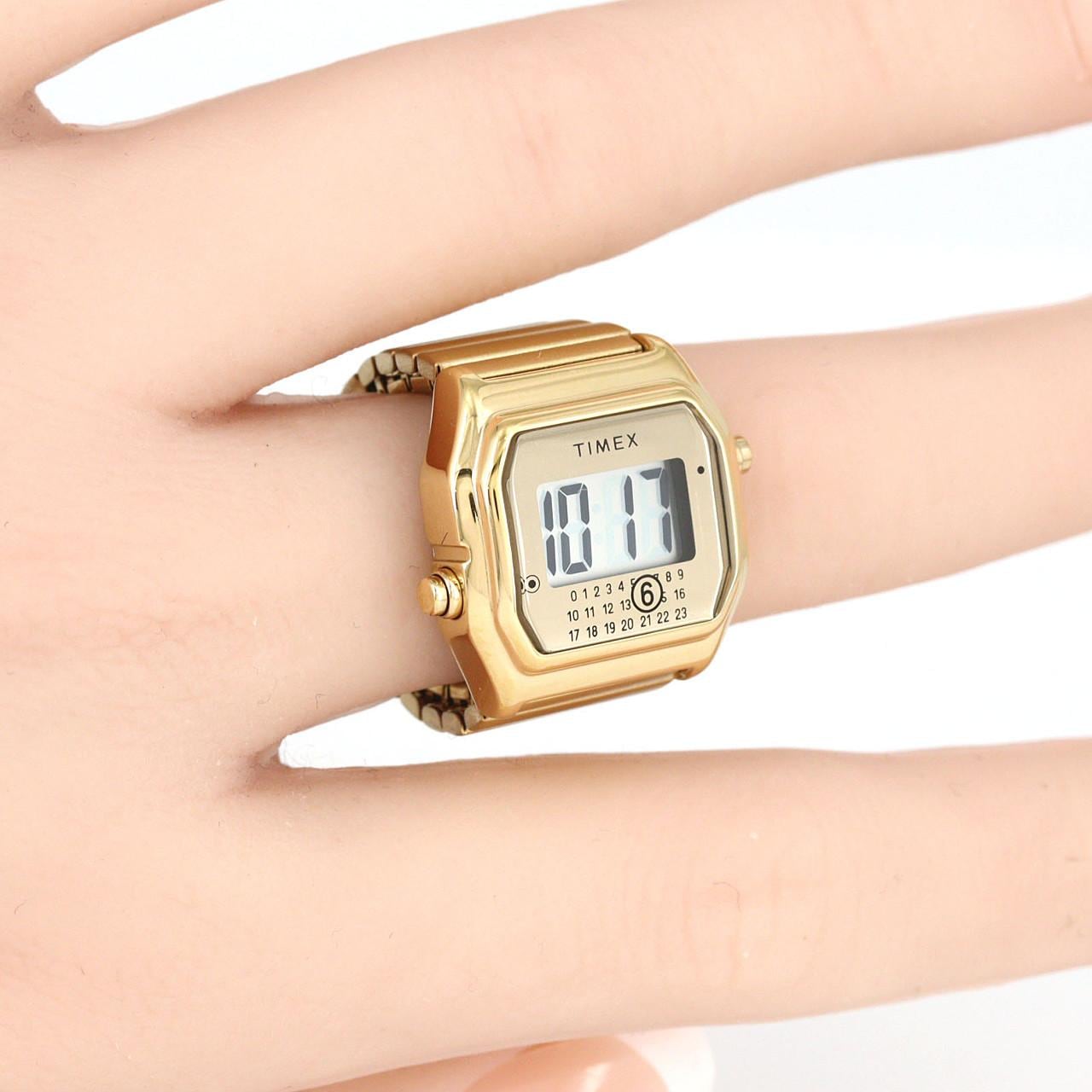 タイメックス TIMEXxMM6メゾンマルジェラ T80 リングウォッチ S33YW0003/M10063 GP クォーツ