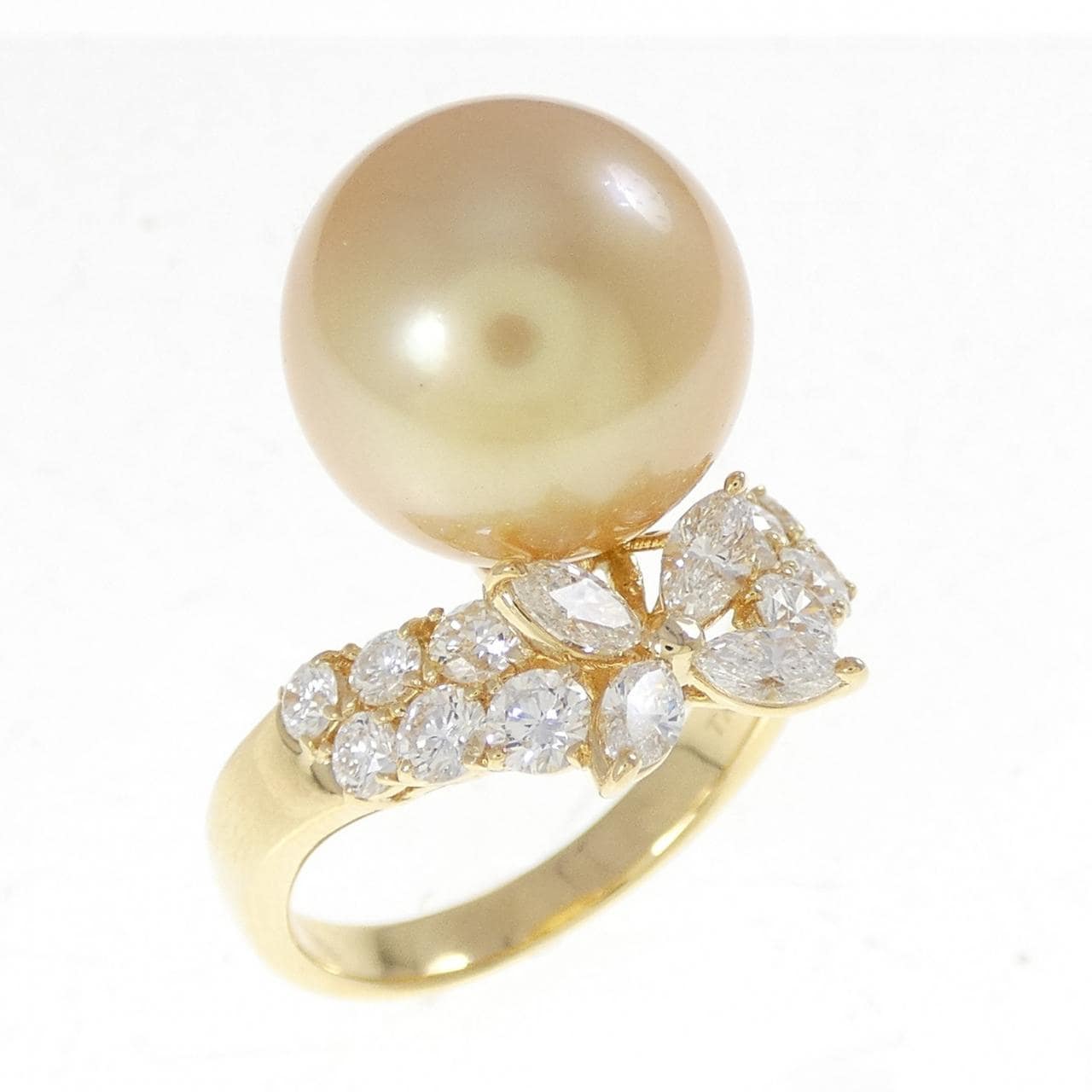 タサキ 白蝶パール リング 13.7mm