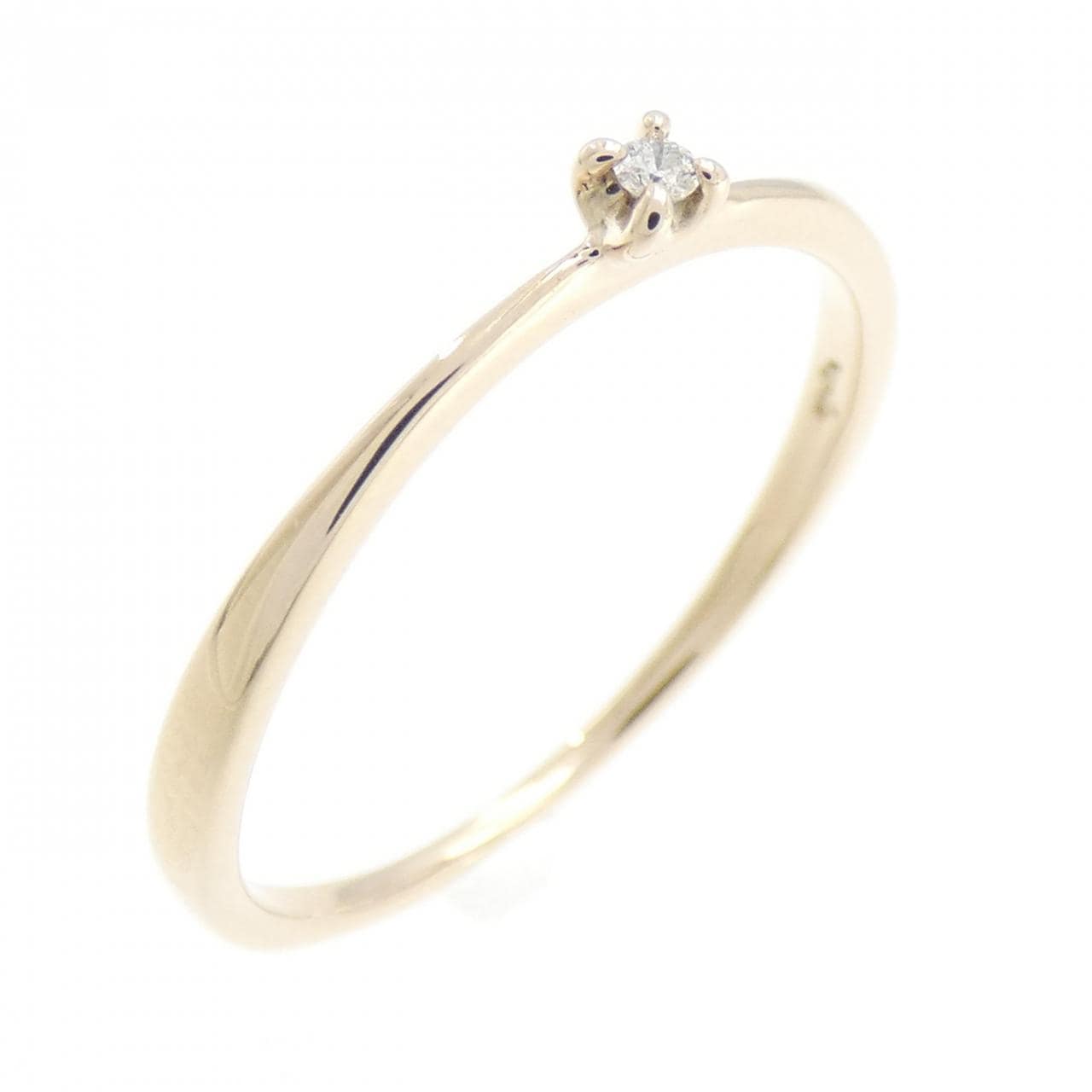 アガット ダイヤモンド リング 0.014CT