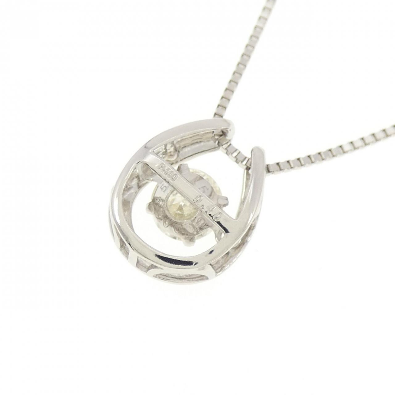 PT900/PT850 ダイヤモンド ネックレス 0.40CT