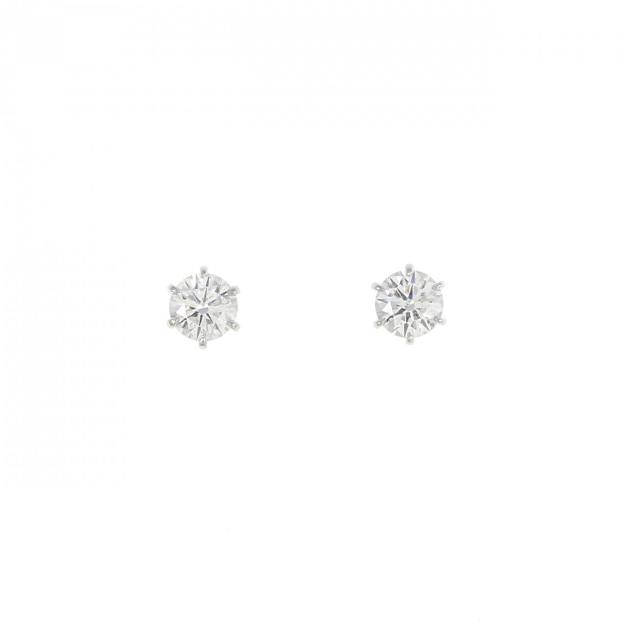 [Remake] PT/ST Diamond Earrings 0.307CT 0.316CT D SI2 VG