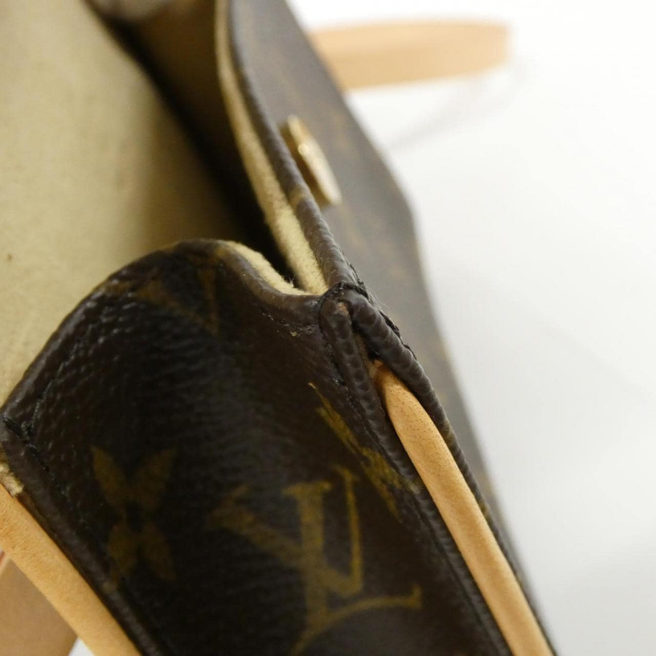 LOUIS VUITTON Monogram Pochette Florentine S M51855+M67304 腰包