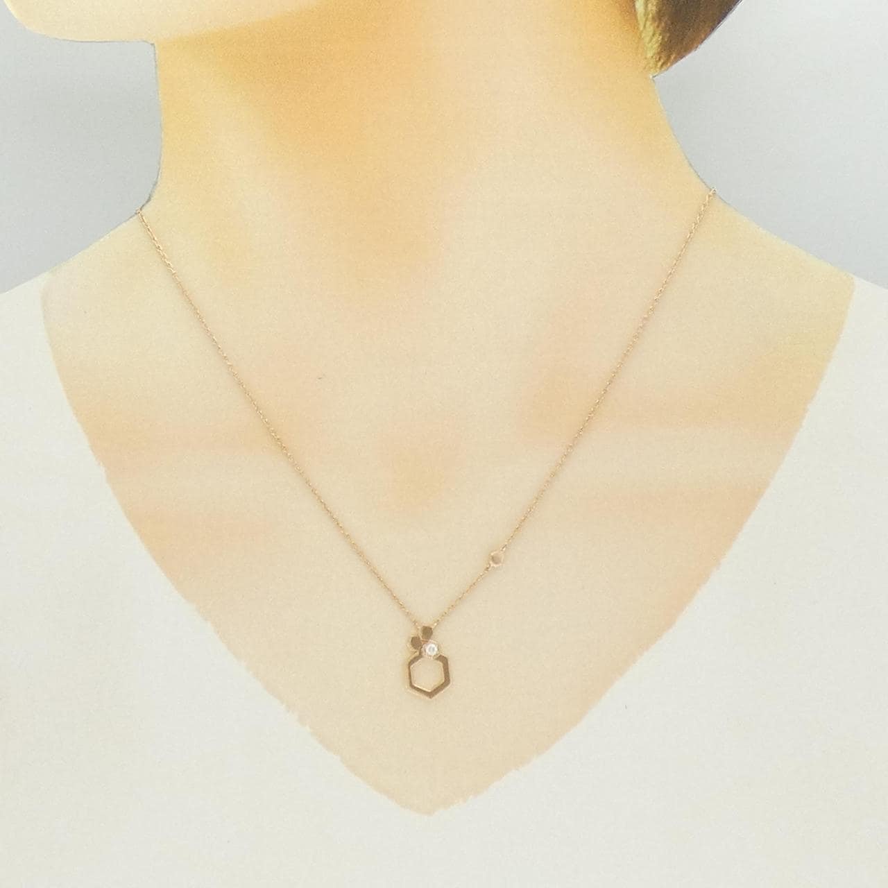 ショーメ ハニカム ネックレス