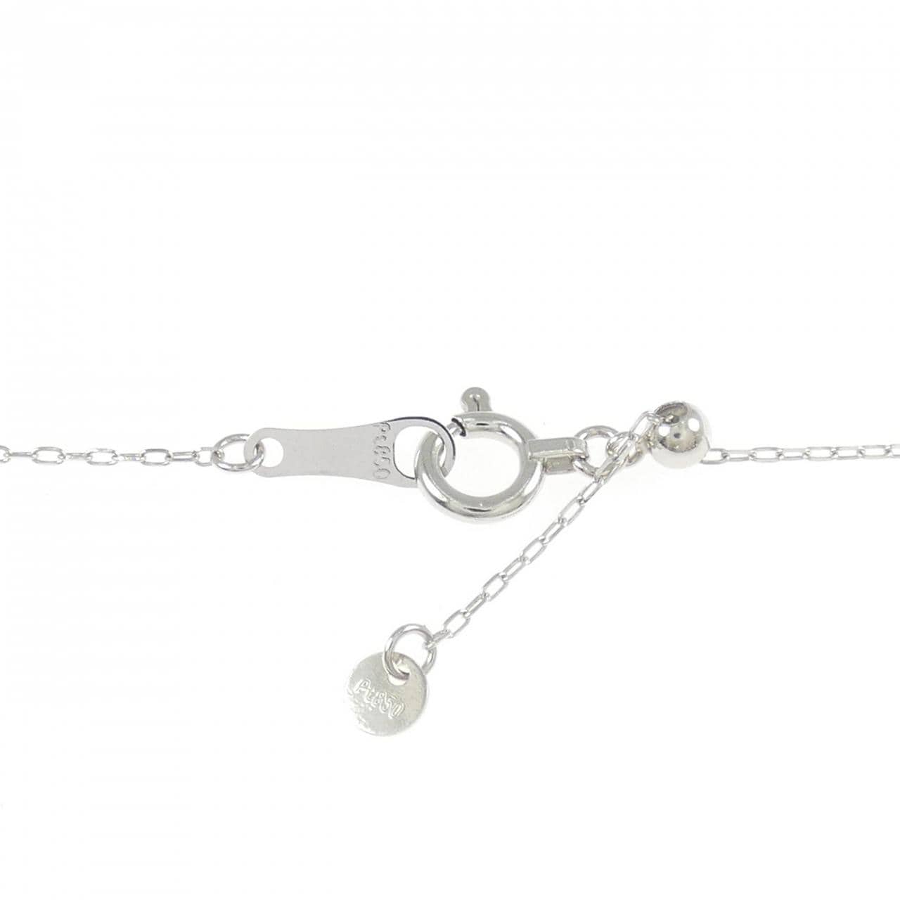 【新品】PT900/PT850 ダイヤモンド ネックレス 0.36CT