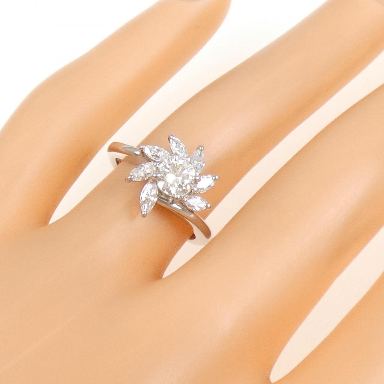 PT900 ダイヤモンド リング 0.44CT