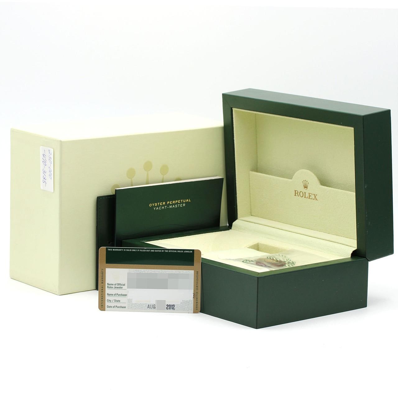 ロレックス ヨットマスターロレジウム 16622 SSxPT 自動巻 ランダム番