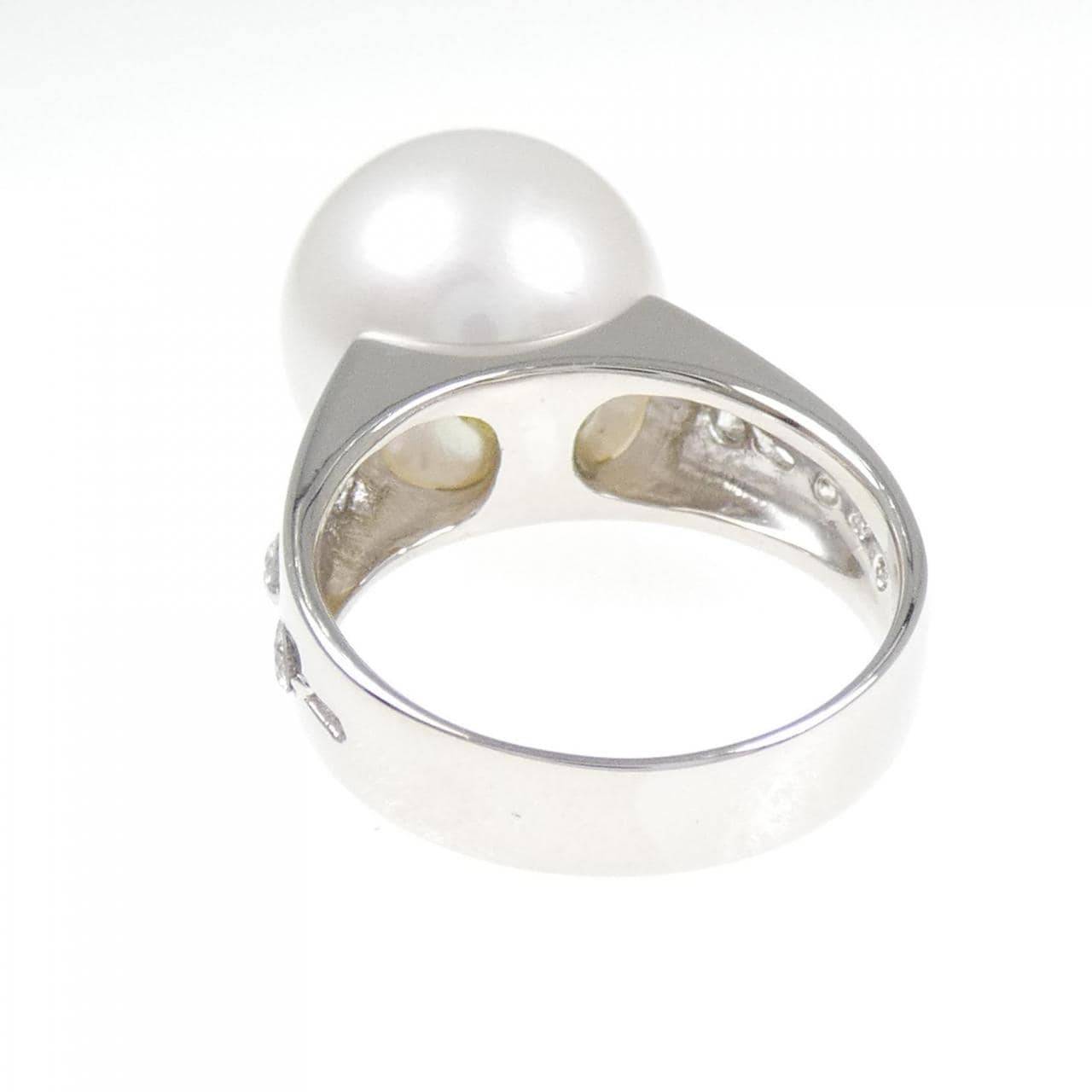 PT900 白蝶パール リング 13.3mm