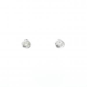 K10WG ダイヤモンド ピアス 0.10CT