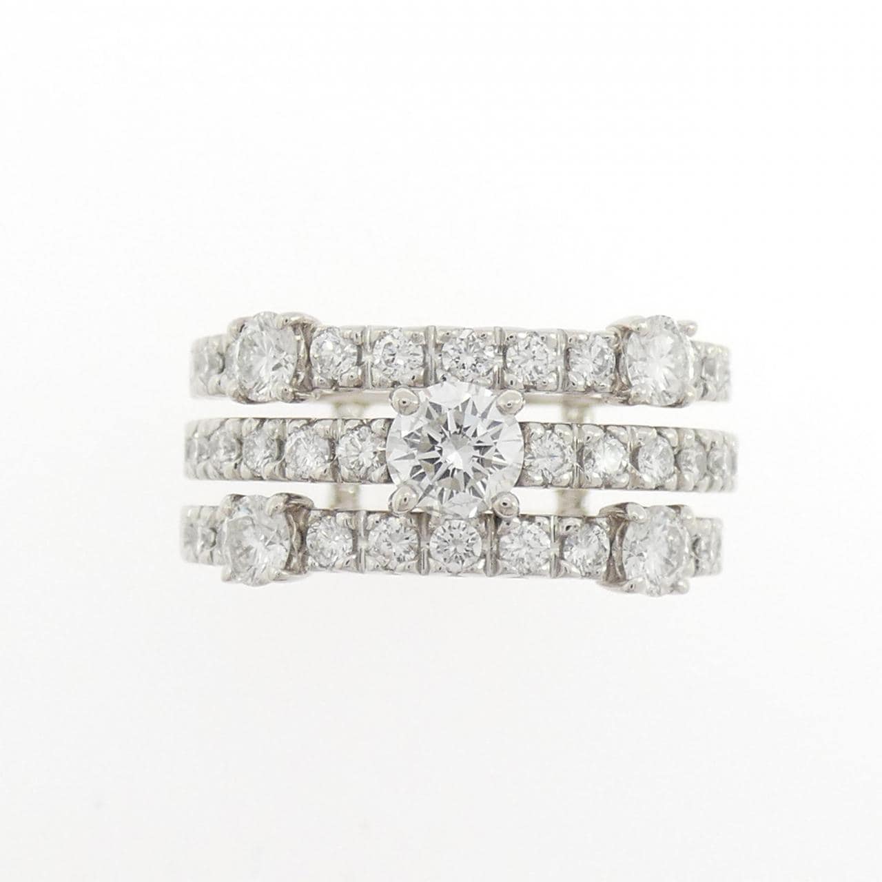 PT900 ダイヤモンド リング 0.371CT