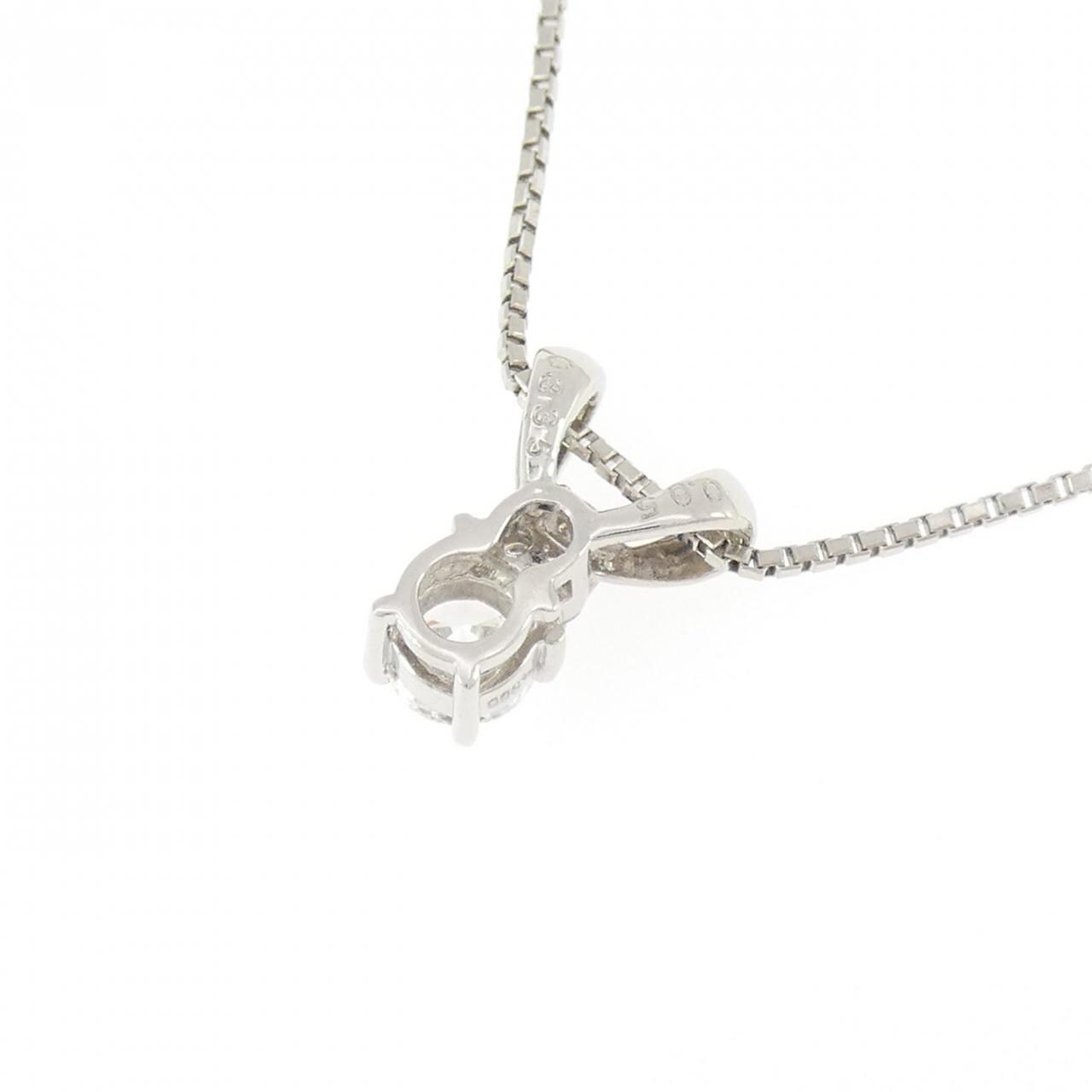 PT900/PT850 ダイヤモンド ネックレス 0.335CT
