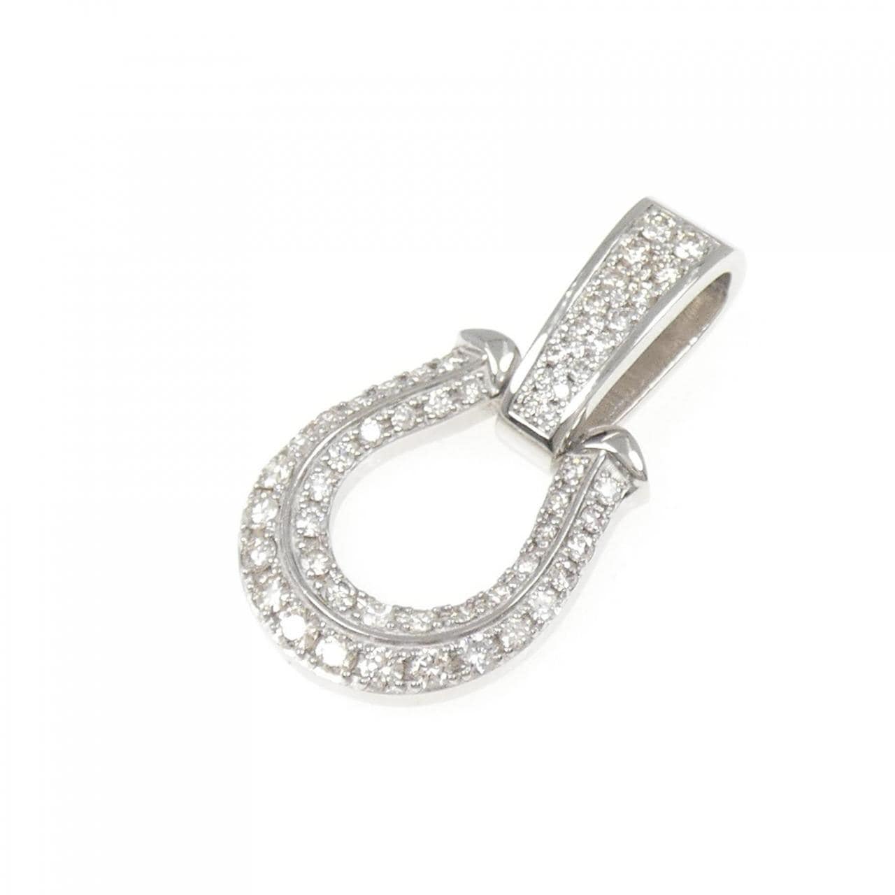 PT950 ダイヤモンド ペンダント 0.62CT