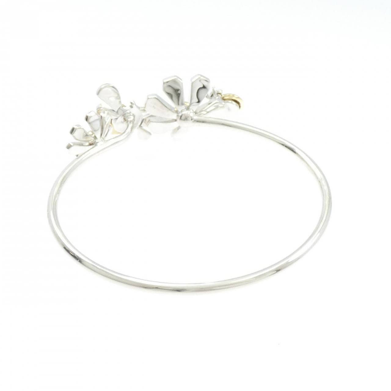 ティファニー 925/750YG バングル