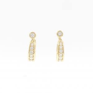 K18YG ダイヤモンド ピアス 0.52CT
