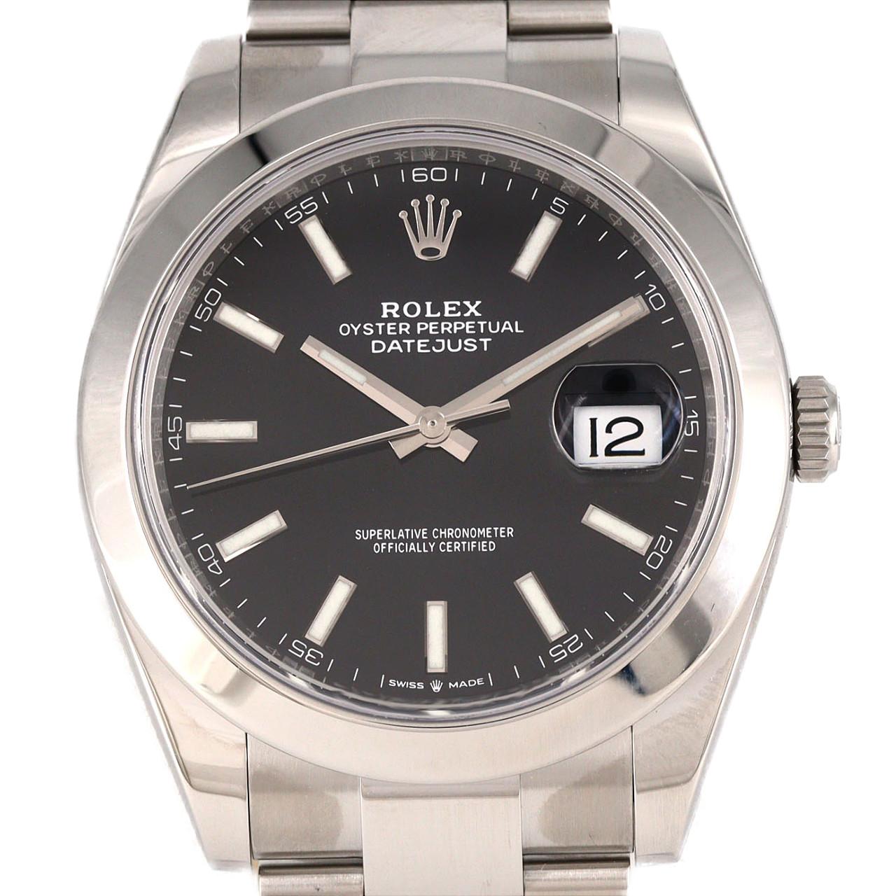 ロレックス デイトジャスト 126300 SS 自動巻 ランダム番