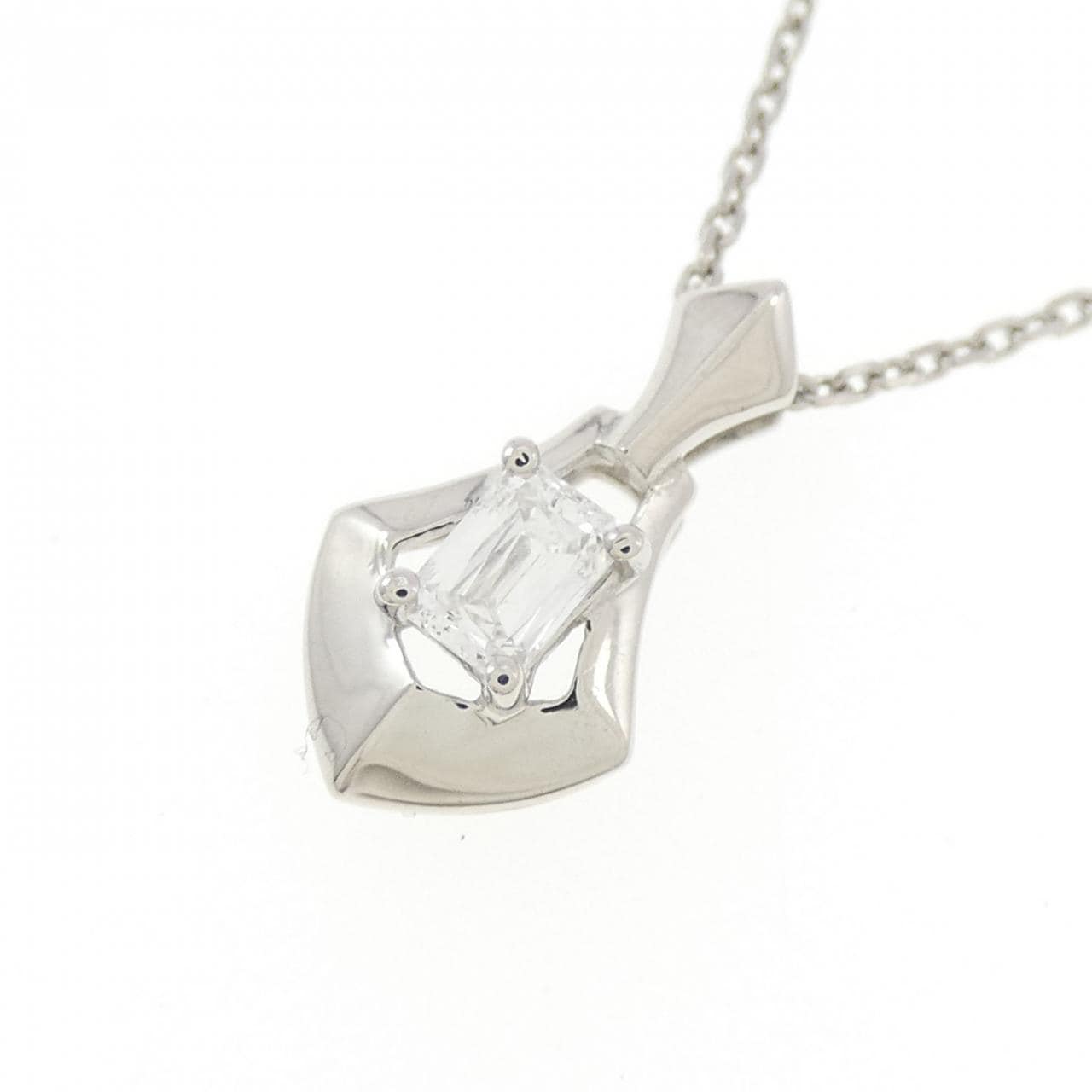 ジーエスティービー ダイヤモンド ネックレス 0.15CT