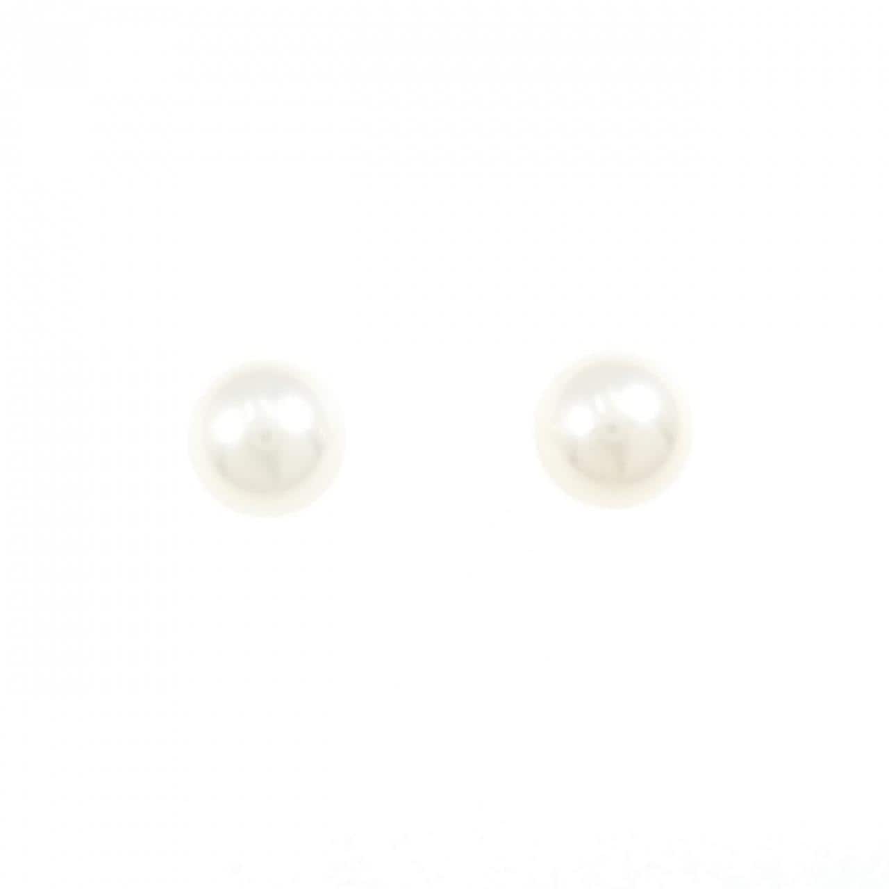 K14WG アコヤパール ピアス 7.3mm