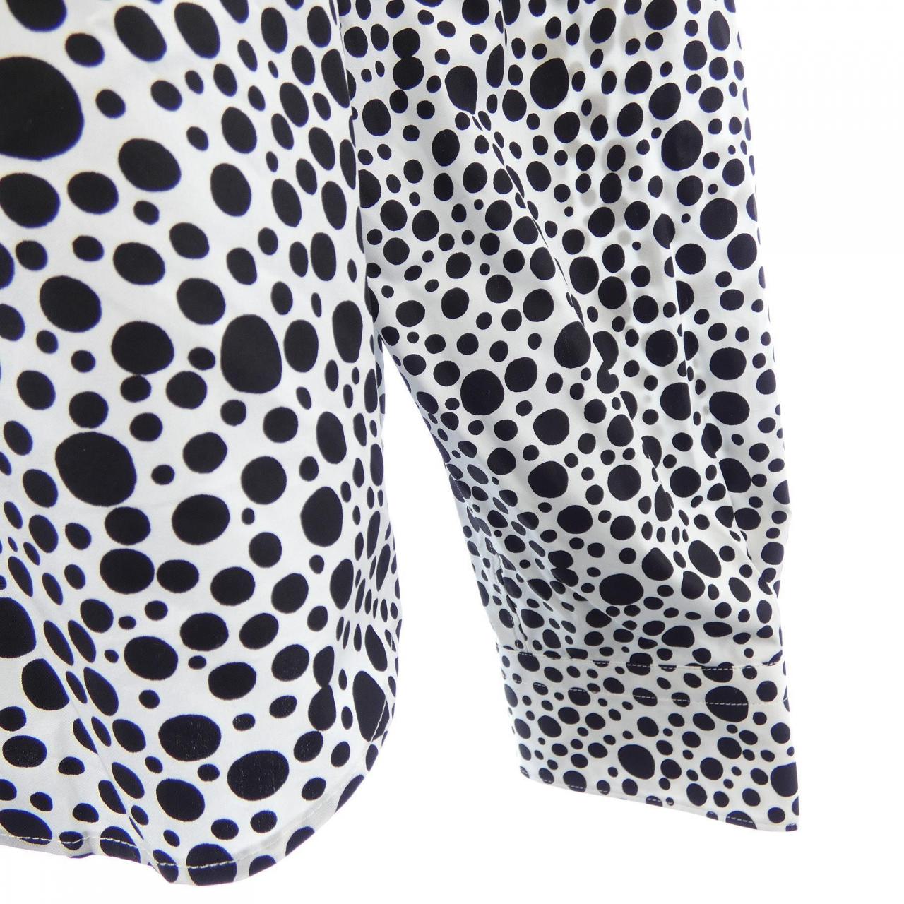 ルイヴィトン LOUIS VUITTON LV×YKインフィニティドットプリンテッドジップドシャツ HOS30WV29 草間彌生 ジャケット