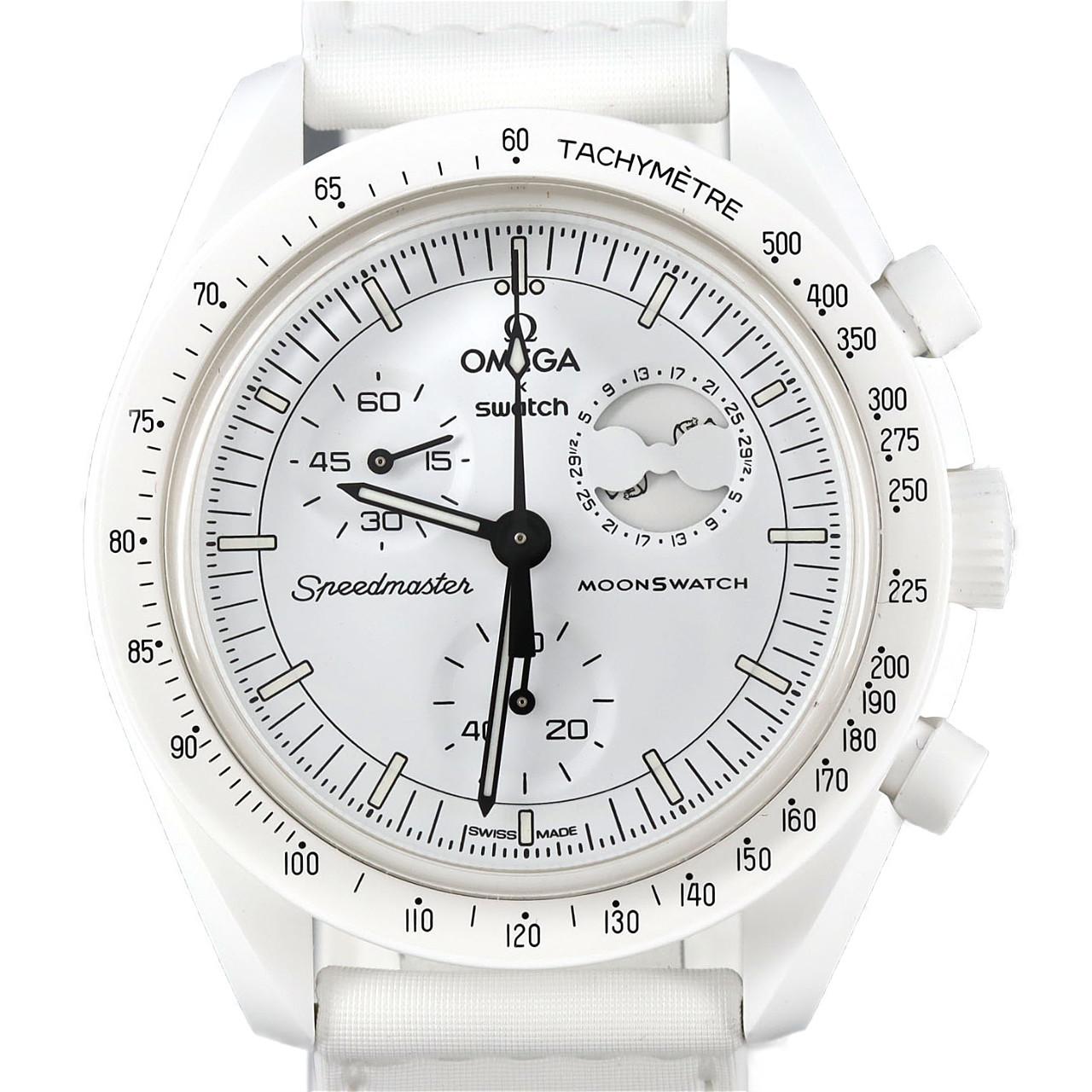 スウォッチ スウォッチxオメガ･ミッショントゥザムーンフェイズ スヌーピー SO33W7OO バイオセラミック クォーツ