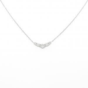 K18WG ダイヤモンド ネックレス 0.52CT