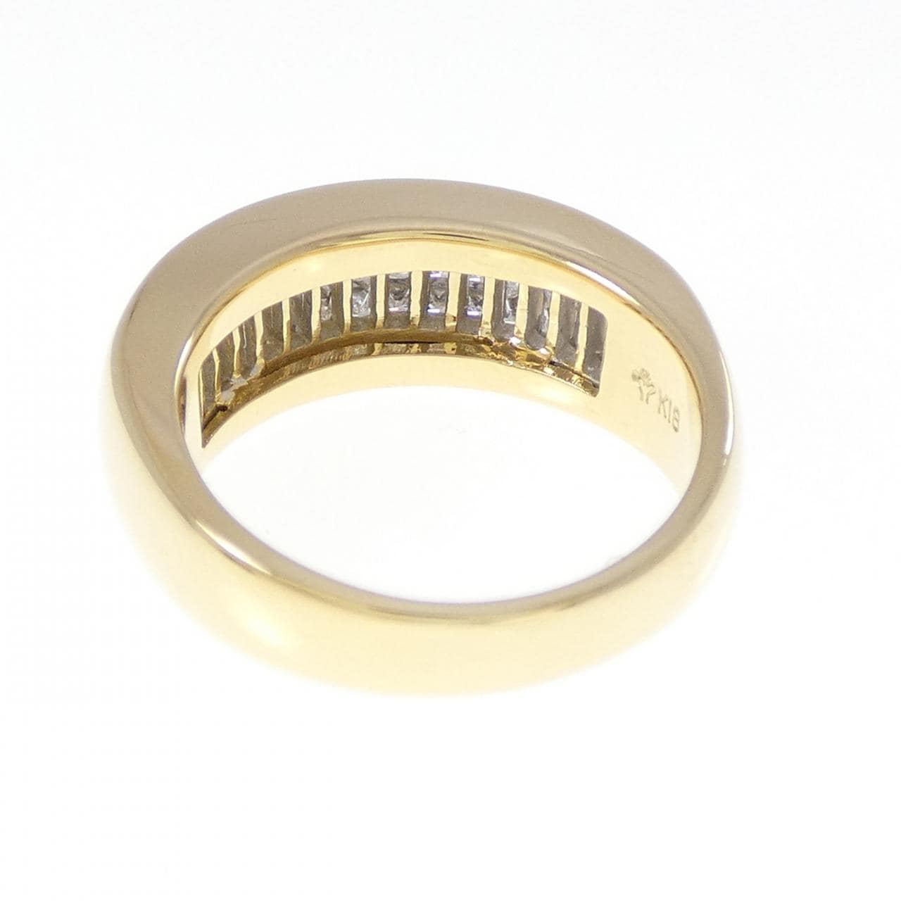 K18YG/K18WG ダイヤモンド リング 1.05CT