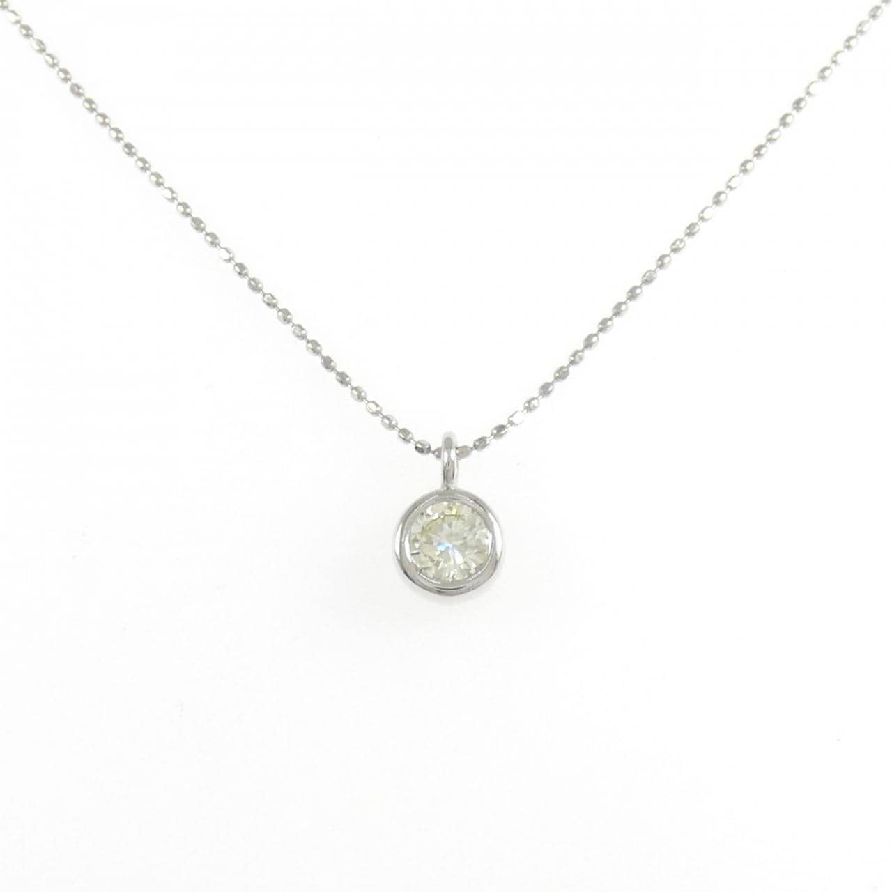 PT900/PT850 ダイヤモンド ネックレス 0.30CT