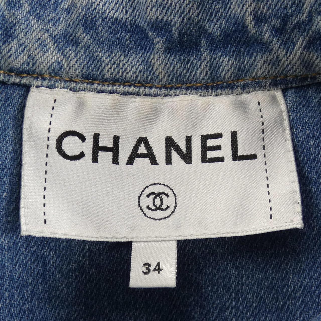 シャネル CHANEL P75260V66857 デニムジャケット