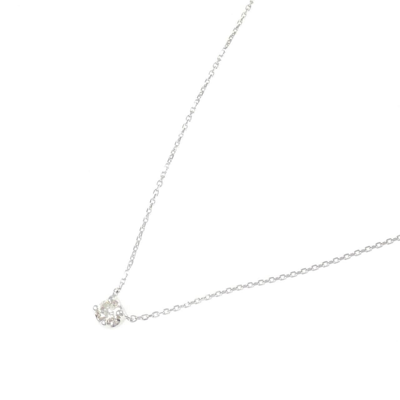 クミキョク ダイヤモンド ネックレス 0.13CT