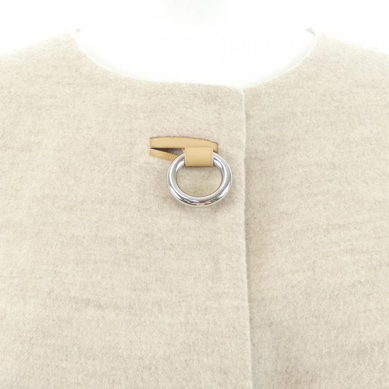 エルメス HERMES ダブルフェイスロングジレ 3E0223DZ ロングベスト