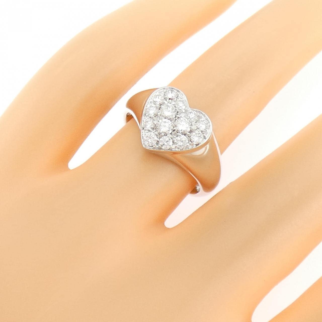 ピキョッティ ハート ダイヤモンド リング 0.53CT