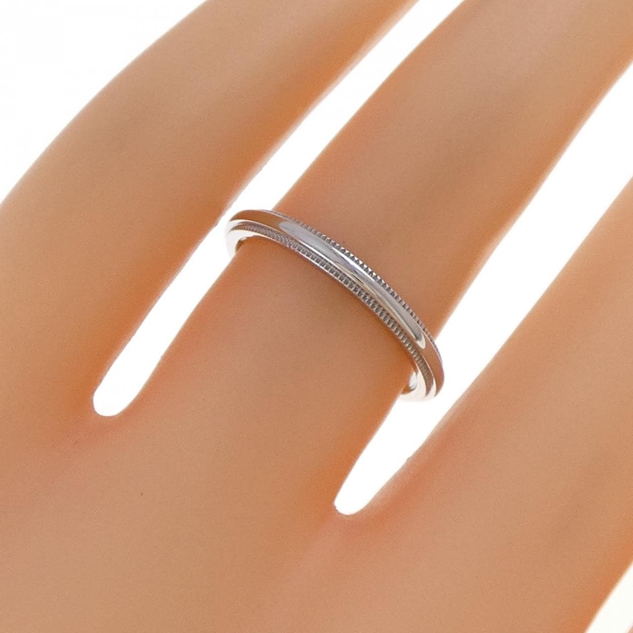 ティファニー ミルグレイン リング