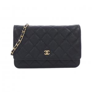 CHANEL Timeless Classic Line 33814 Chain Wallet