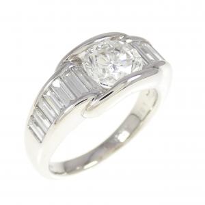 PT900 ダイヤモンド リング 1.521CT F SI1 Good