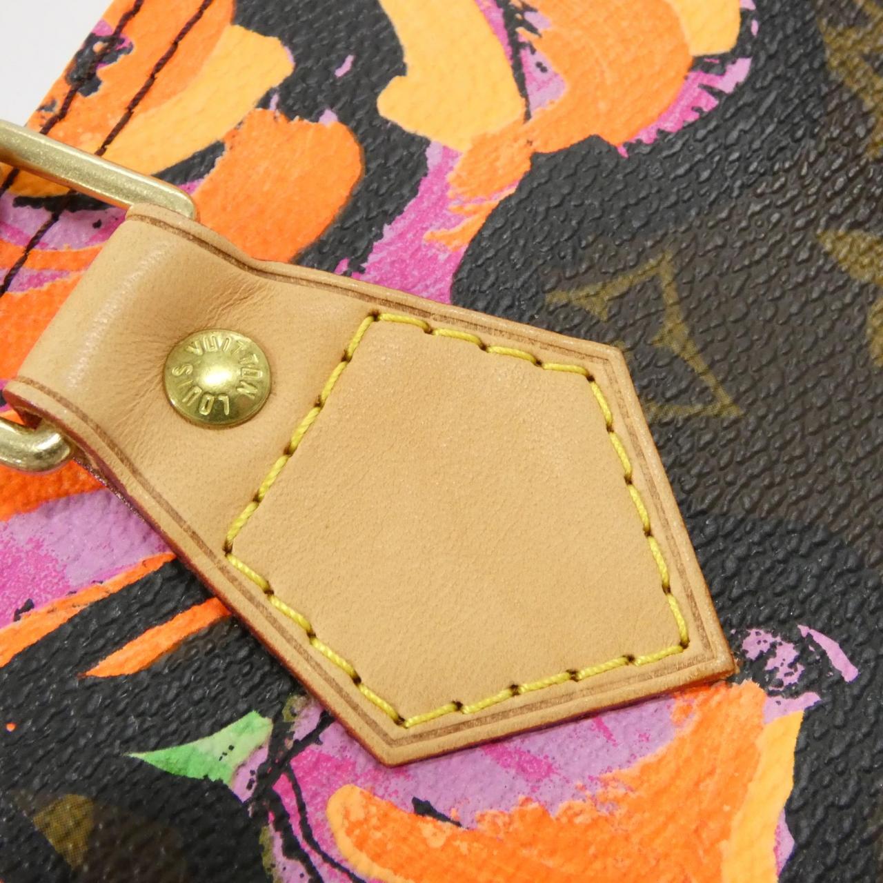 ルイヴィトン モノグラム ローズ(スティーブン スプラウス) スピーディ 30cm M48610 ボストンバッグ