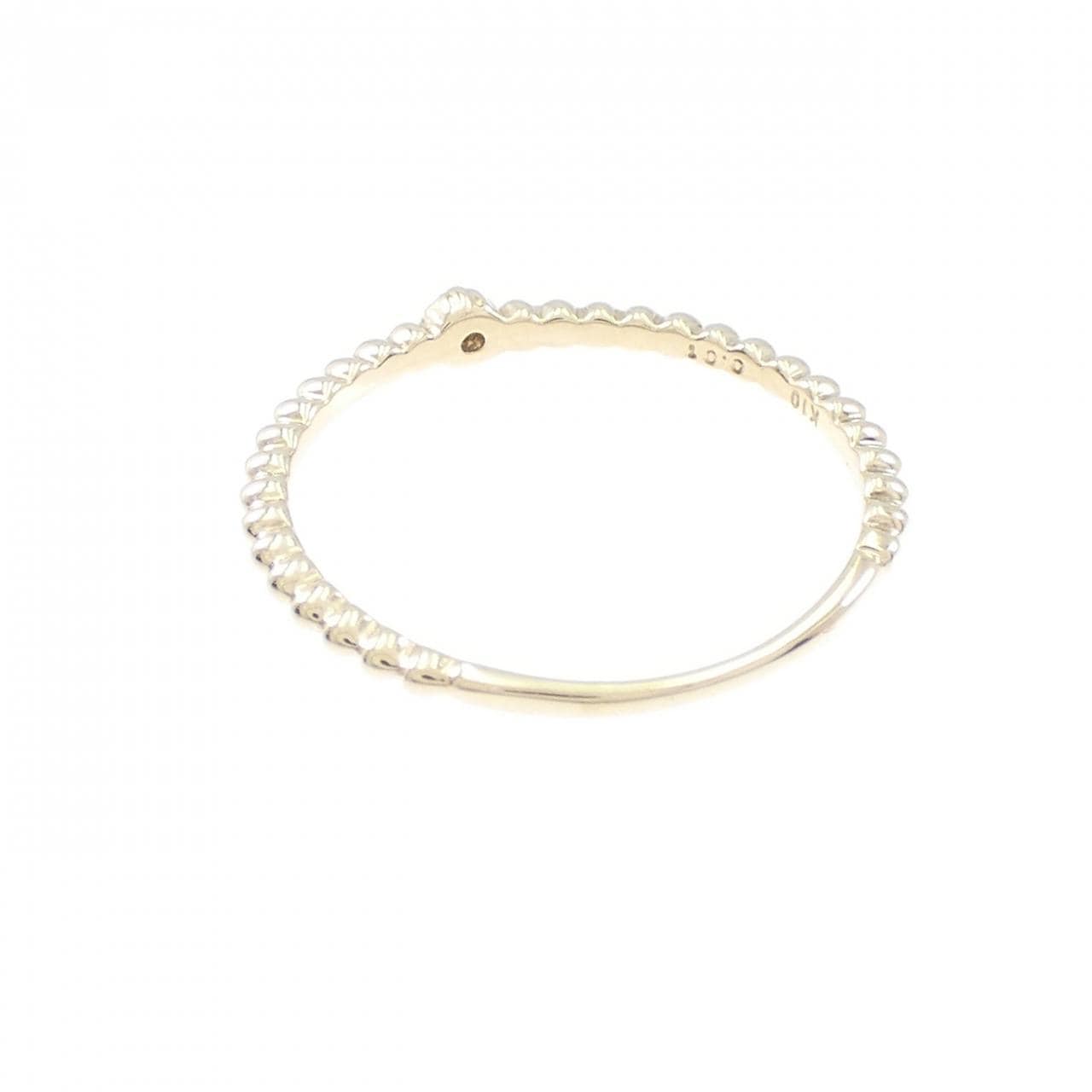 K10YG ダイヤモンド リング 0.01CT