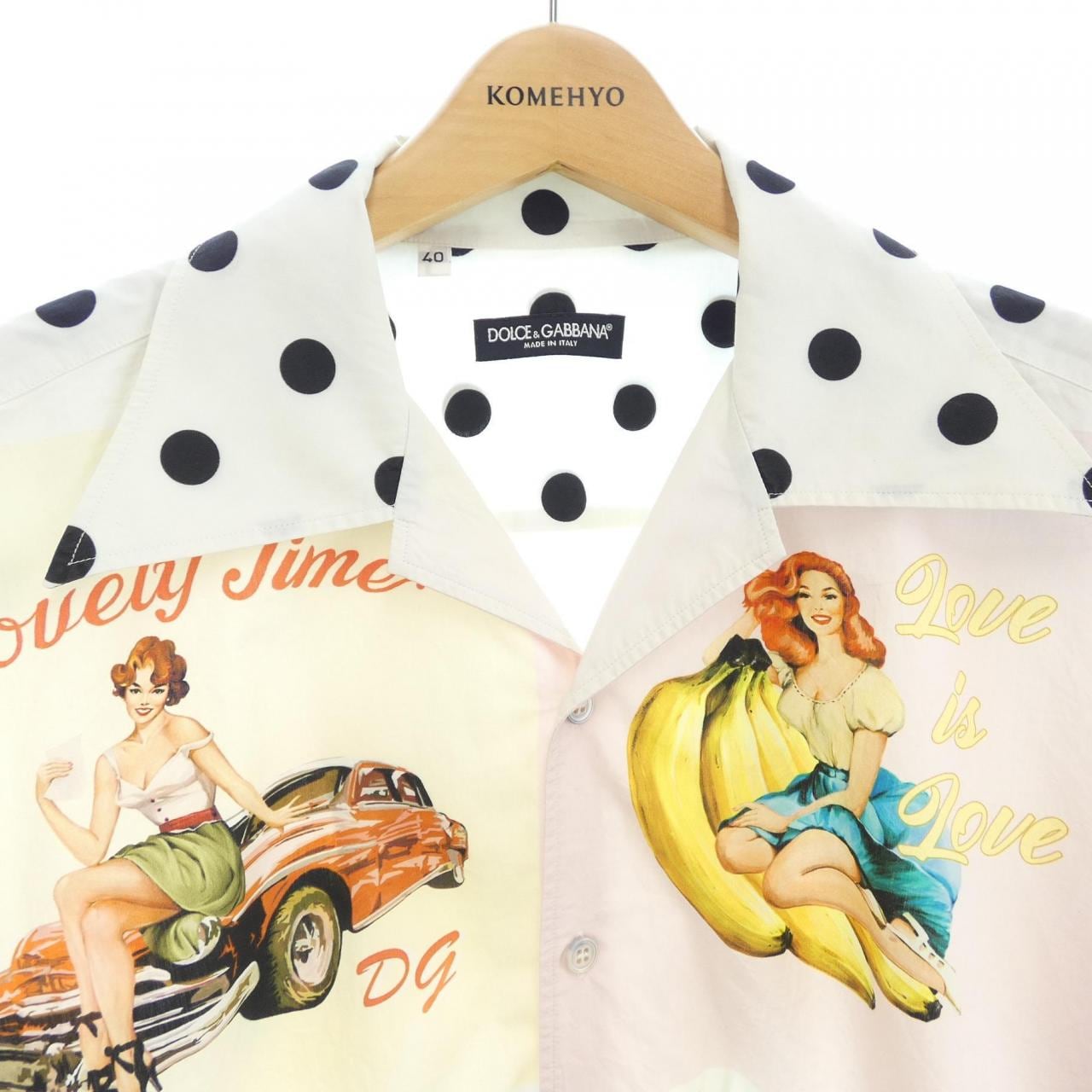 ドルチェアンドガッバーナ DOLCE&GABBANA G5HL1T GEN48 S／Sシャツ